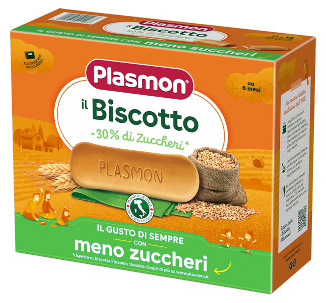 PLASMON BISCOTTI -30% ZUCCHERO 720 G - Farma Nice