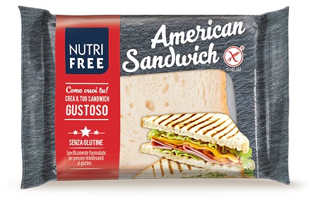 NUTRIFREE AMERICAN SANDWICH PROMOZIONE 10 PEZZI DA 24 G - Farma Nice