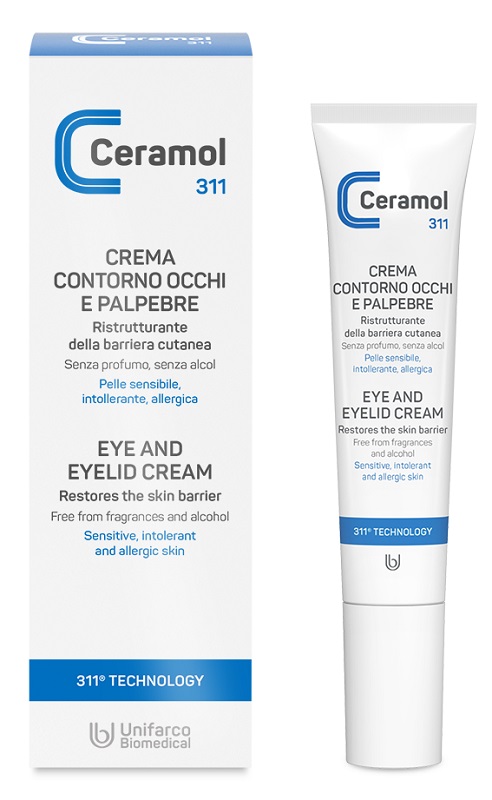 CERAMOL CREMA CONTORNO OCCHI E PALPEBRE 15 ML - Farma Nice