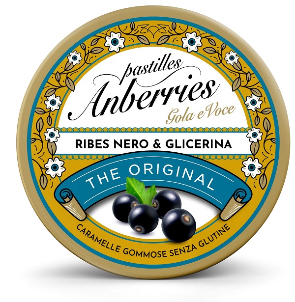 ANBERRIES CLASSICHE RIBES NERO GLICERINA 50 G - Farma Nice