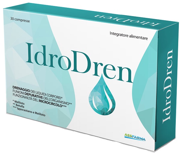 IDRODREN 30 COMPRESSE - Farma Nice