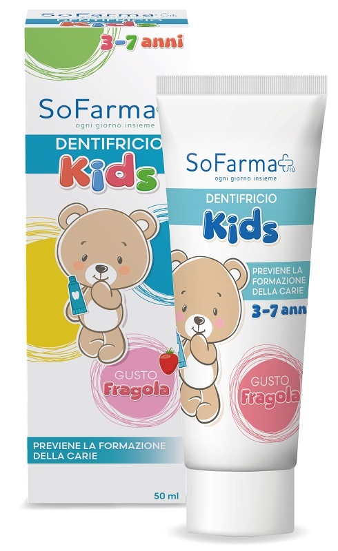 DENTIFRICIO KIDS 50 ML SOFARMAPIU' - Farma Nice