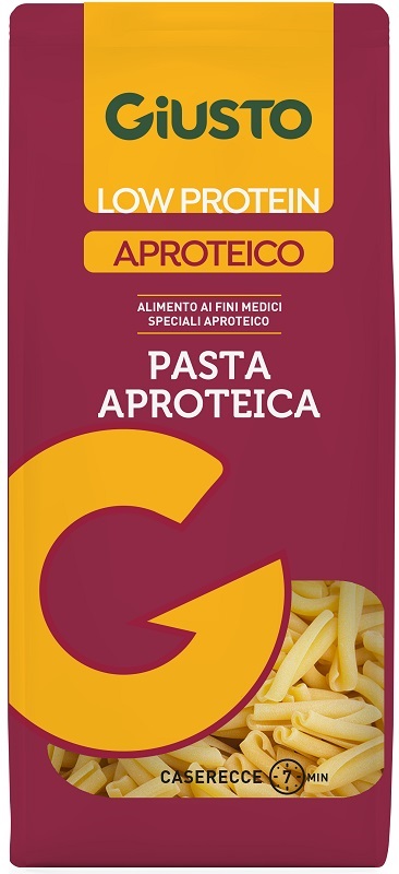 GIUSTO APROTEICO CASERECCE 250 G - Farma Nice