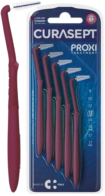 CURASEPT PROXI T13 CONE ANGLE BORDEAUX - Farma Nice