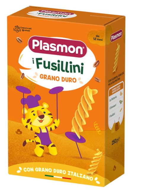 PLASMON PASTA FUSILLINI GRANO DURO 250 G - Farma Nice