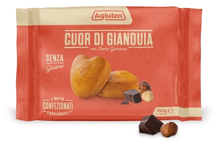 AGLUTEN CUOR DI GIANDUIA 150 G - Farma Nice