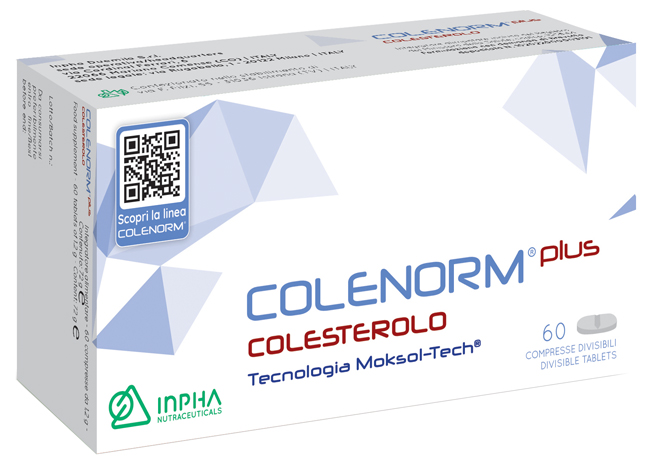 COLENORM PLUS COLESTEROLO 60 COMPRESSE DIVISIBILI - Farma Nice