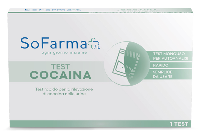 TEST AUTODIAGNOSTICO RAPIDO COCAINA SOFARMAPIU' - Farma Nice