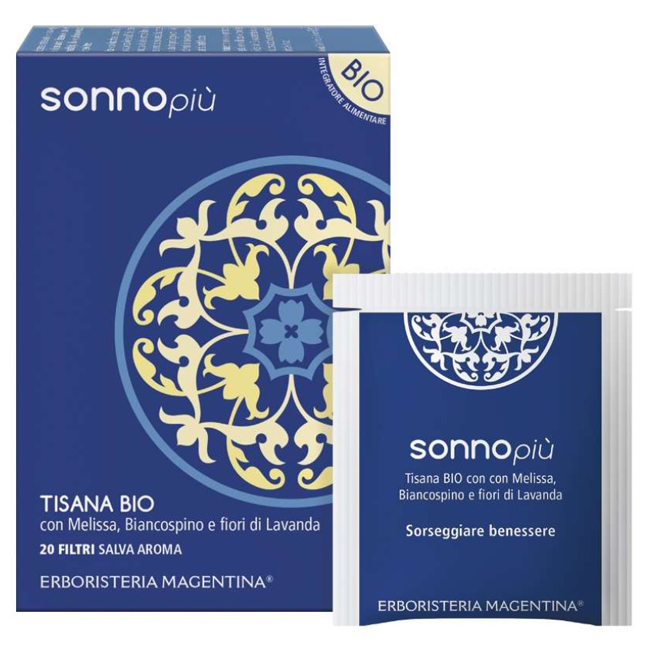 TISANA SONNO PIU' BIO 20 FILTRI - Farma Nice