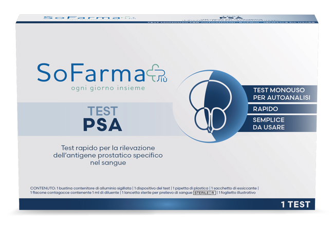 TEST AUTODIAGNOSTICO PSA SOFARMAPIU' - Farma Nice
