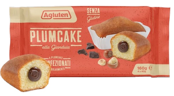 AGLUTEN PLUMCAKE GIANDUIA 160 G - Farma Nice