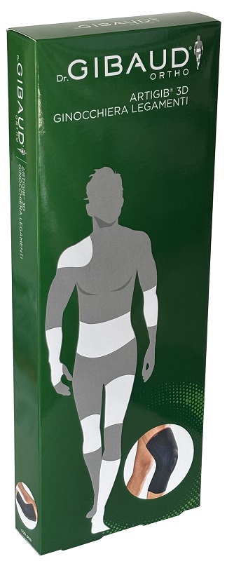 GIBAUD ORTHO ARTIGIB 3D GINOCCHIERA LEGAMENTI TAGLIA 02 - Farma Nice
