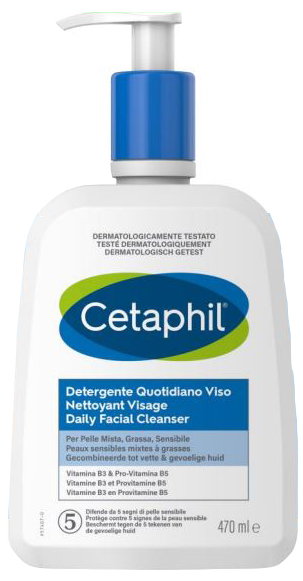 CETAPHIL DETERGENTE QUOTIDIANO VISO 470 ML - Farma Nice