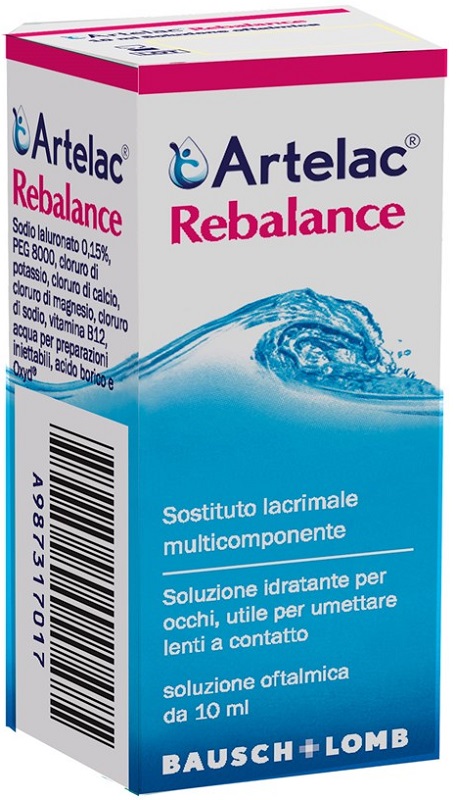 GOCCE OCULARI MULTIDOSE ARTELAC REBALANCE SENZA CONSERVANTI 10 ML - Farma Nice