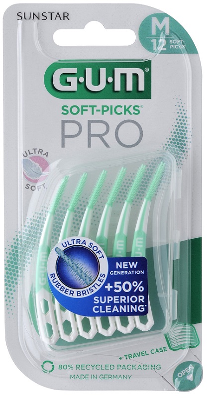 GUM SOFT PICK PRO MEDIUM 12 PEZZI - Farma Nice