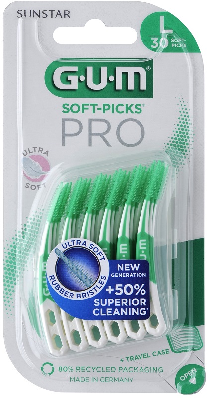 GUM SOFT PICK PRO LARGE 30 PEZZI - Farma Nice