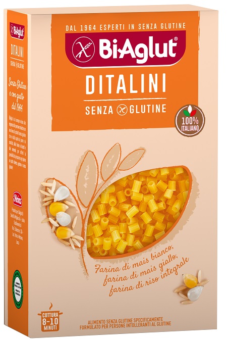 BIAGLUT PASTA SENZA GLUTINE DITALINI 400 G - Farma Nice