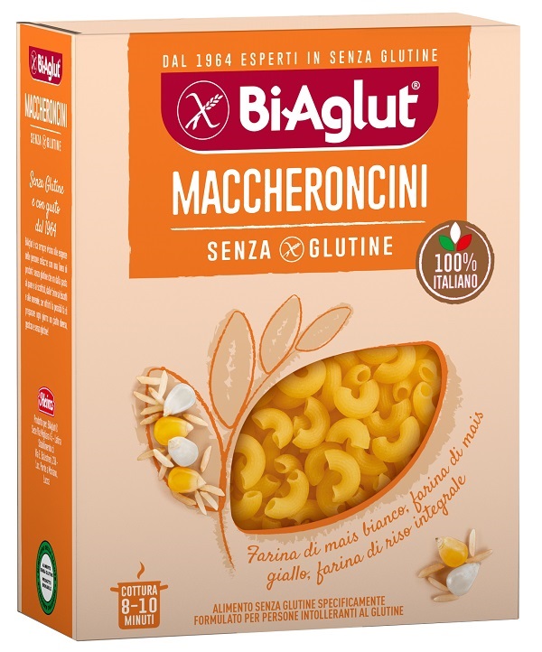 BIAGLUT PASTA SENZA GLUTINE MACCHERONCINI 400 G - Farma Nice