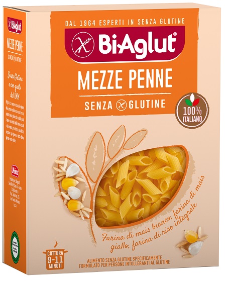BIAGLUT MEZZE PENNE 400 G - Farma Nice