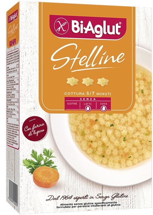 BIAGLUT PASTA SENZA GLUTINE STELLINE 250 G - Farma Nice
