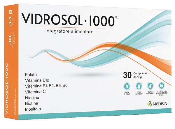 VIDROSOL 1000 30 COMPRESSE - Farma Nice