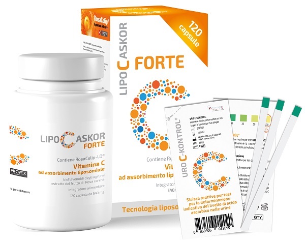 LIPO C ASKOR FORTE 120 CAPSULE - Farma Nice