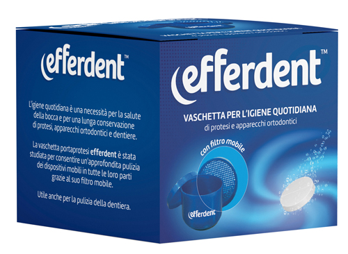 EFFERDENT VASCHETTA PORTAPROTESI - Farma Nice