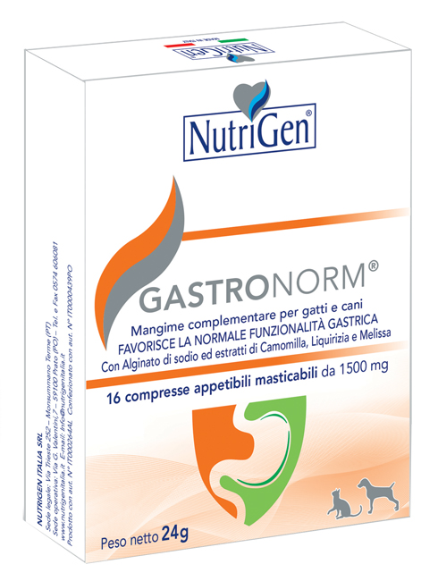 GASTRONORM 16 COMPRESSE NUTRIGEN - Farma Nice