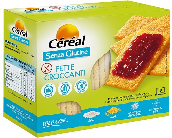 CEREAL FETTE CROCCANTI 3 MONOPORZIONI - Farma Nice