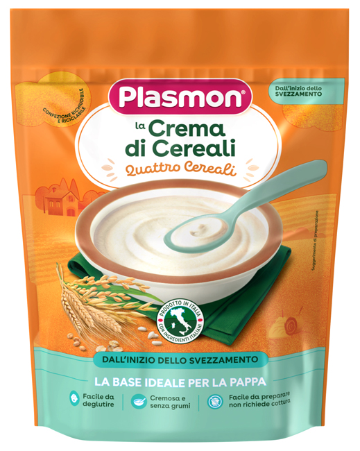 PLASMON CEREALI CREMA AI 4 CEREALI 200 G - Farma Nice