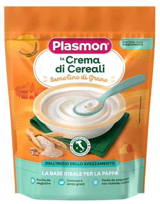 PLASMON CEREALI SEMOLINO DI GRANO 200 G - Farma Nice