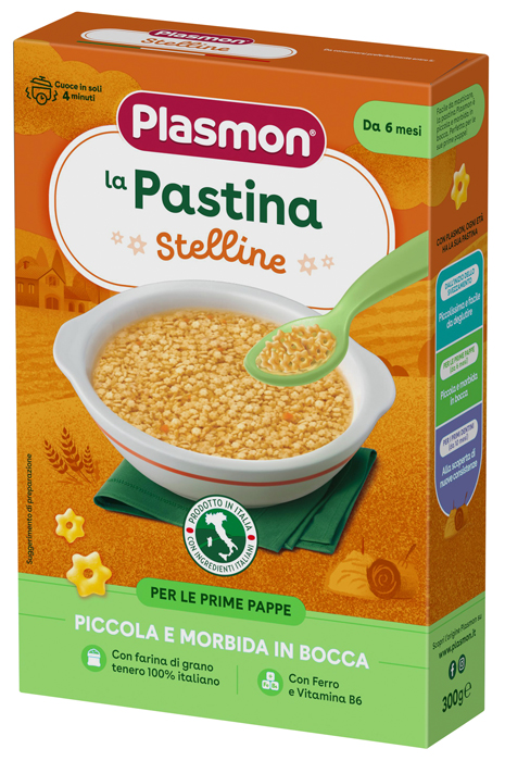 PLASMON PASTA STELLINE 300 G - Farma Nice