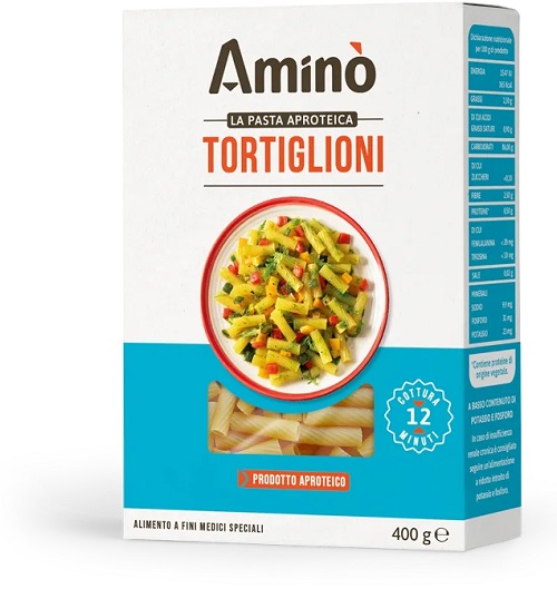 AMINO' TORTIGLIONI APROTEICI 400 G - Farma Nice