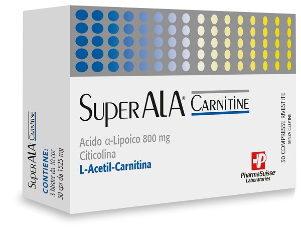 SUPERALA CARNITINE 30 COMPRESSE - Farma Nice