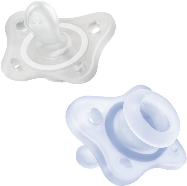 CHICCO GOMMOTTO MINI AZZURRO 0-2M 2 PEZZI - Farma Nice