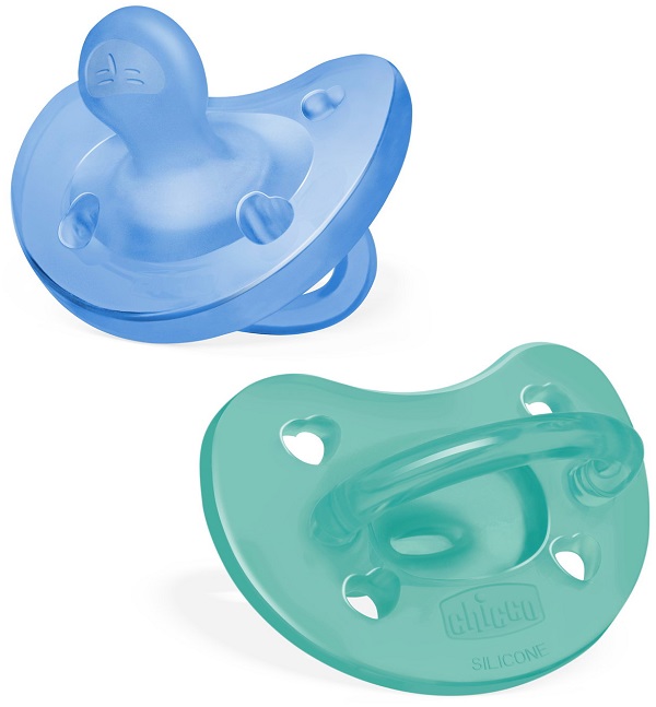 CHICCO GOMMOTTO SILICONE AZZURRO 16-36 MESI 2 PEZZI - Farma Nice