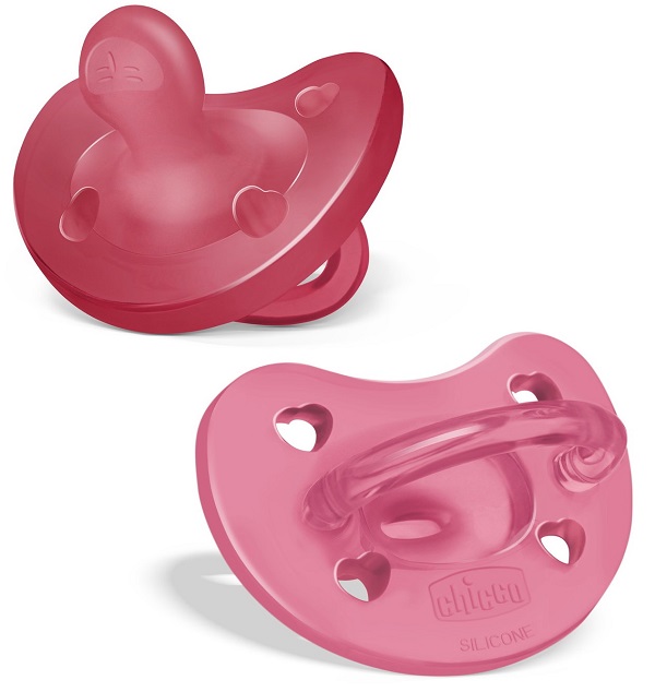 CHICCO GOMMOTTO SILICONE ROSA 16-36 MESI 2 PEZZI - Farma Nice