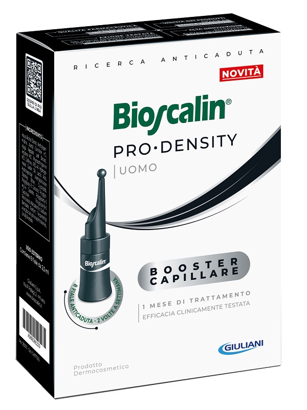BIOSCALIN PRO DENSITY UOMO BOOSTER CAPILLARE 8 FIALE X 2,5ML - Farma Nice