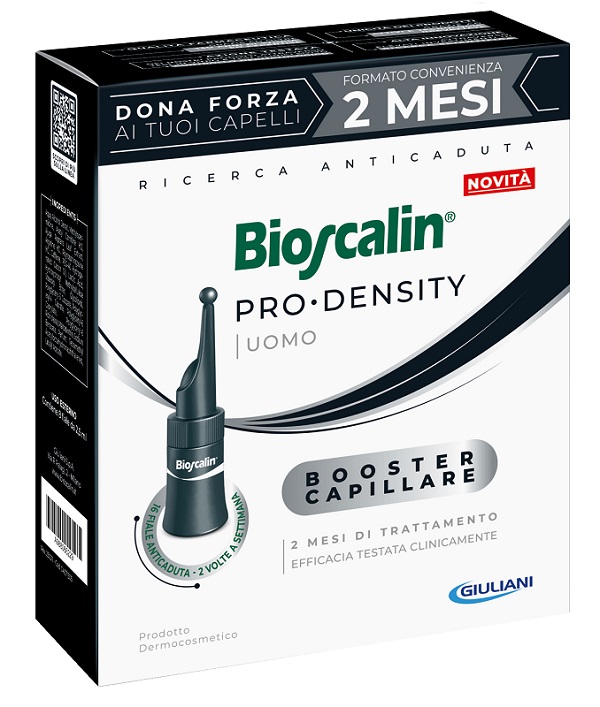 BIOSCALIN PRO DENSITY UOMO BOOSTER CAPILLARE 16 FIALE X 2,5ML - Farma Nice