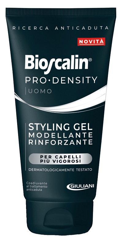 BIOSCALIN PRO DENSITY UOMO STYLING GEL MODELLANTE RINFORZANTE 150 ML - Farma Nice