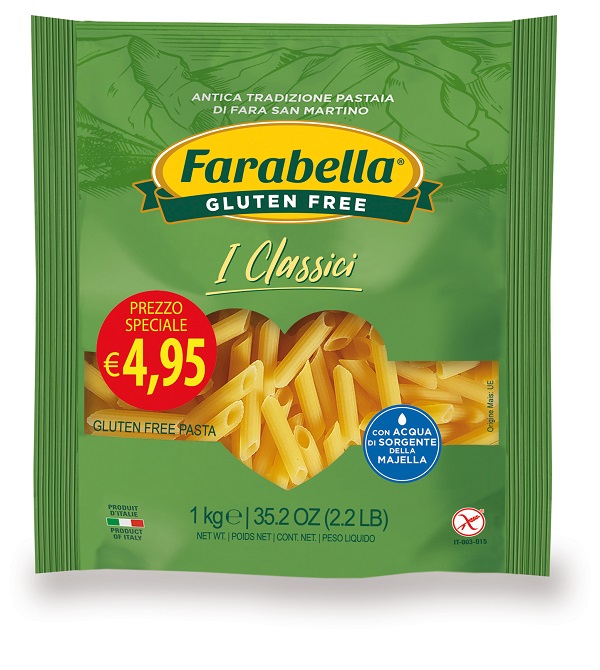 FARABELLA PENNE RIGATE PROMO 1 KG - Farma Nice