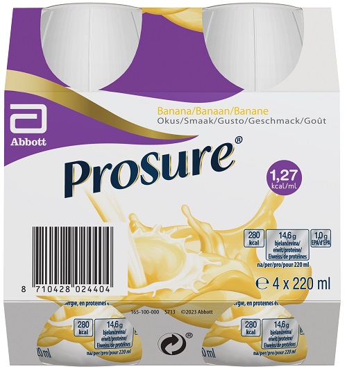 PROSURE BANANA 4 BOTTIGLIE DA 220 ML - Farma Nice