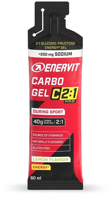 ENERVIT C2 1 PRO CARBO GEL LEMON CON SODIO 60 ML - Farma Nice