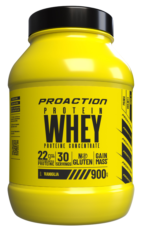 PROACTION FIT WHEY PROTEIN VANIGLIA 900 G - Farma Nice