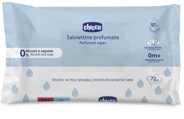 CHICCO SALVIETTE 72 PEZZI NO PLAQUE - Farma Nice