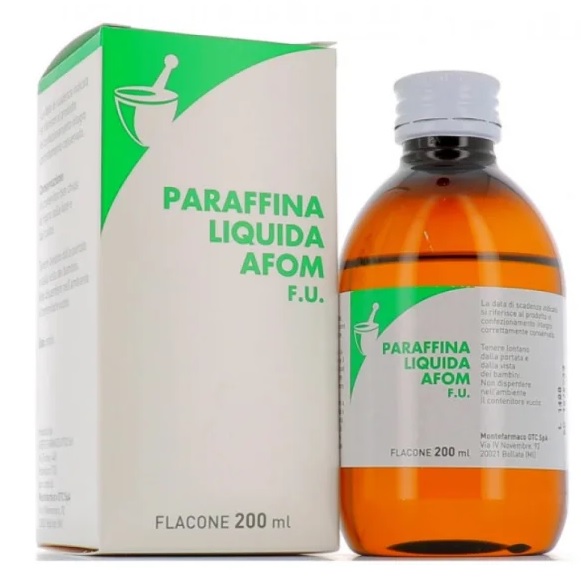 PARAFFINA LIQUIDA AFOM FU 200 ML - Farma Nice