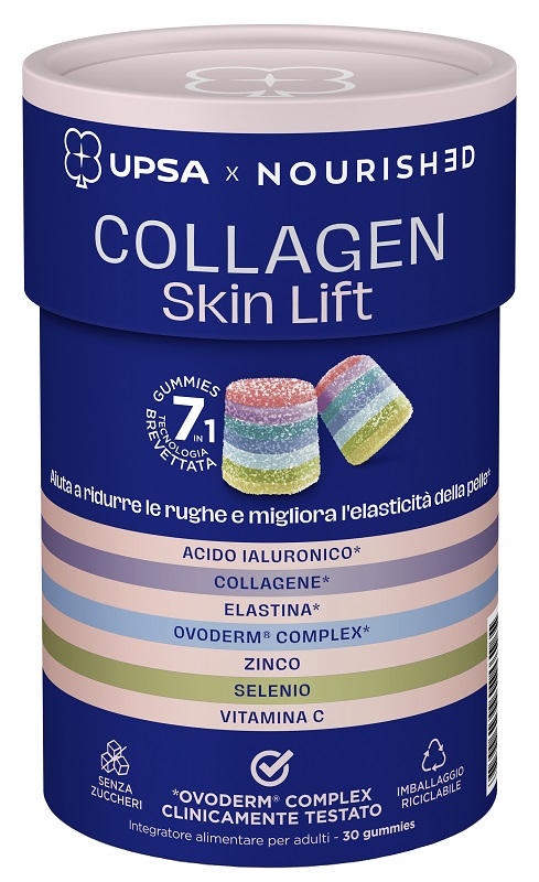 UPSA X NOURISHED COLLAGEN SKIN LIFT 30 GUMMIES - Farma Nice