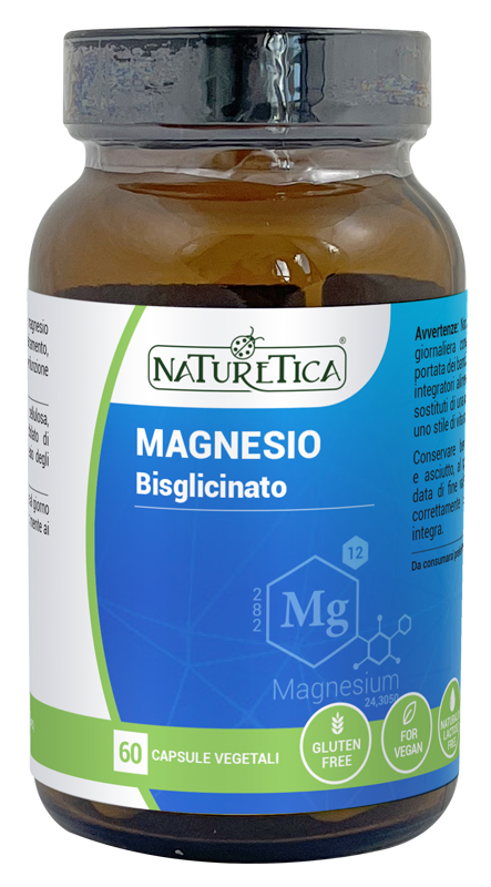 MAGNESIO BISGLICINATO 60 CAPSULE - Farma Nice