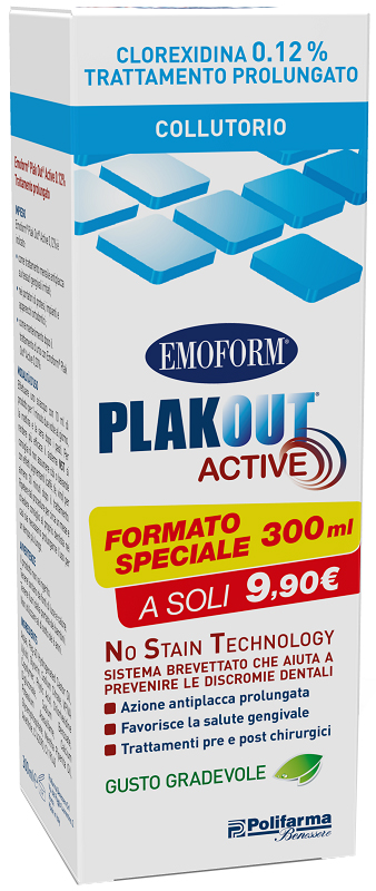 EMOFORM PLAK OUT 0,12% 300 ML - Farma Nice