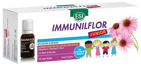ESI IMMUNILFLOR MINI DRINK JUNIOR 12 MINI DRINK - Farma Nice